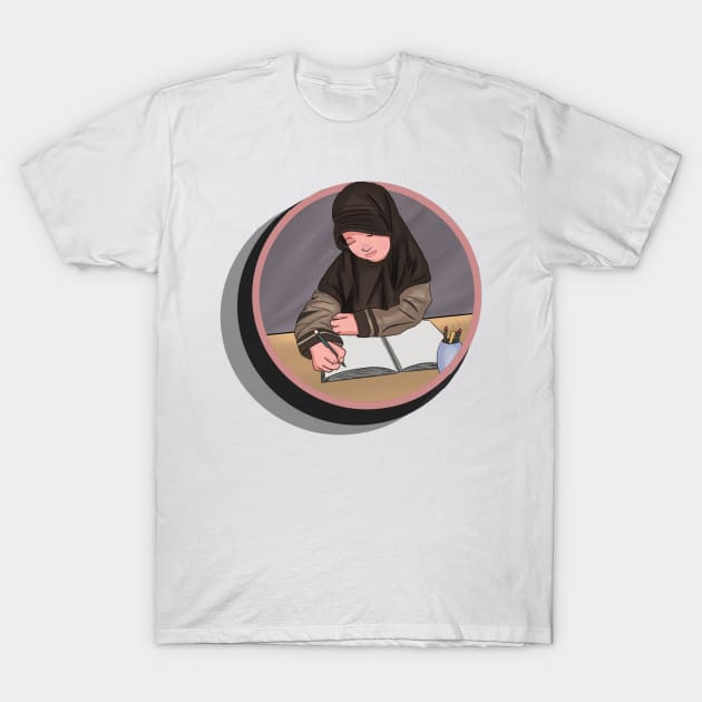 Hijab kid T-Shirt by Ytkz